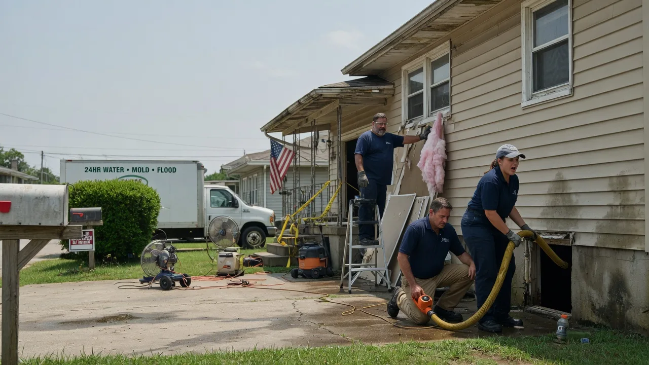 Water Damage Repair in Grand Saline, TX near me